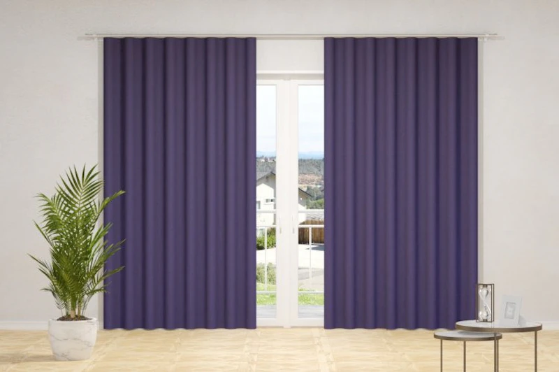 Curtain fabrics - SUNOUT, (back side of fabrics woven in white color), in 85 colors, width - 1,50 m.)