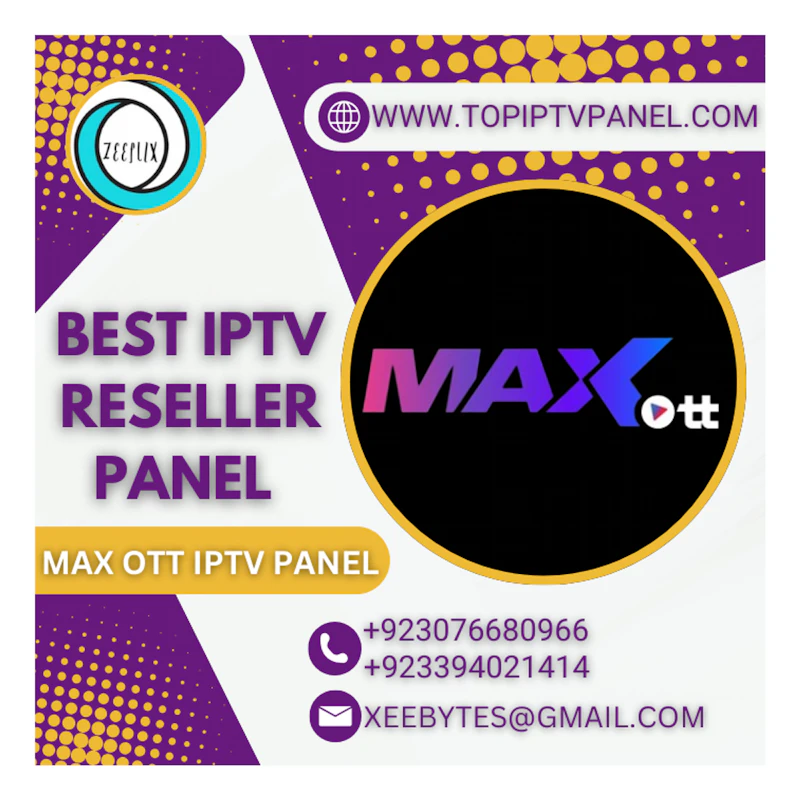 MAX OTT IPTV PANEL 