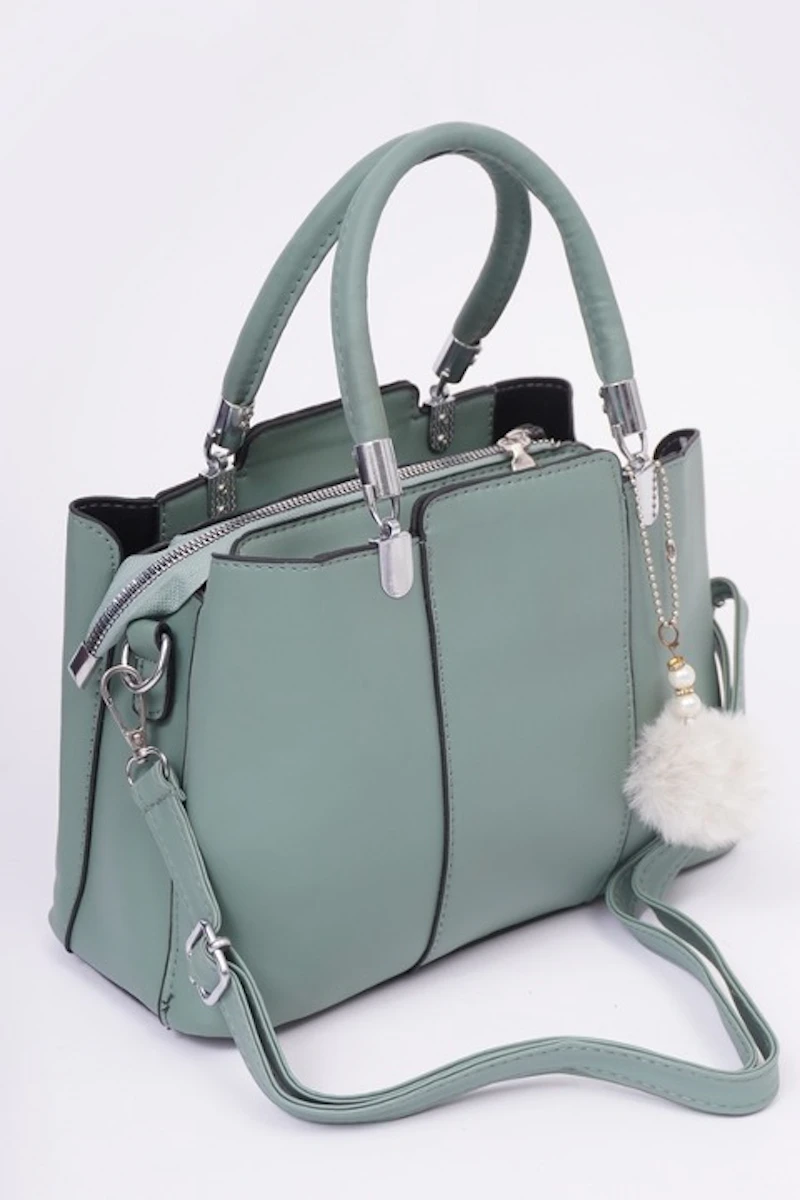 Synthetic Leather Ladies Handbag
