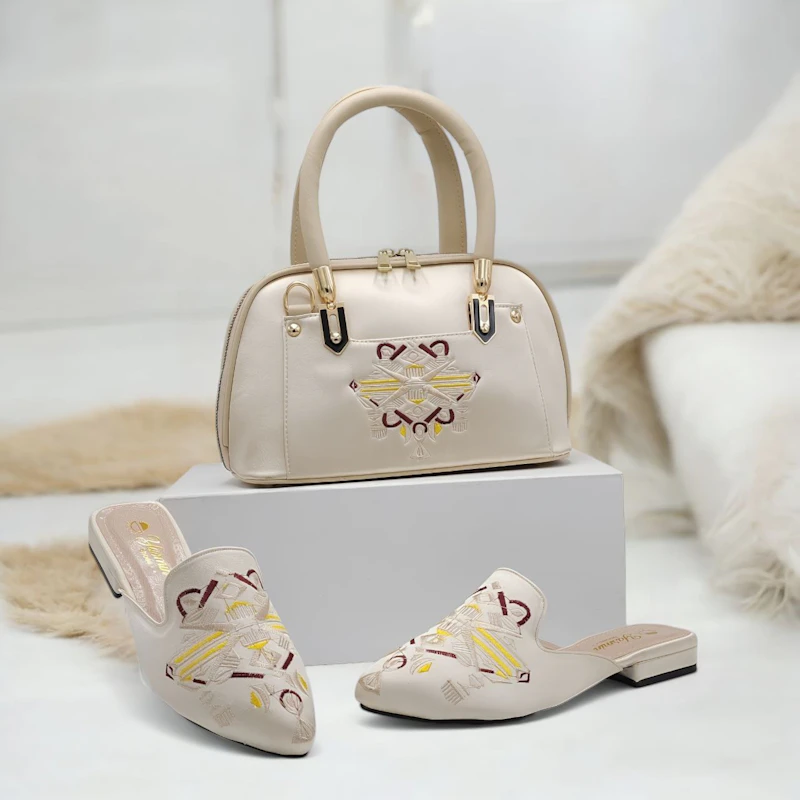 Sac + sandales femmes