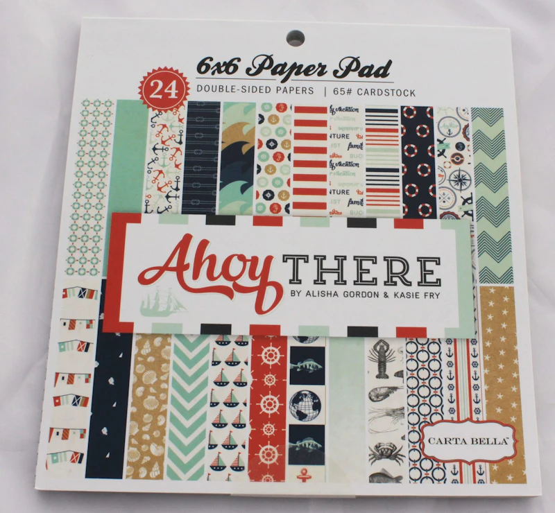 Scrapbook-Block "Ahoy There"