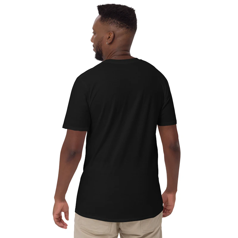 black T-shirt