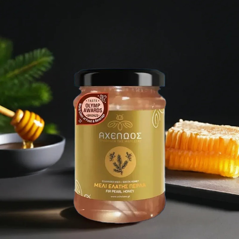 Acheloos Tannenperle Honig (Fir Vanilla) aus Honigtau 460g