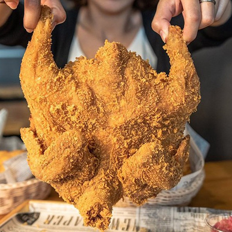 Fried Whole Chicken with Different Flavors Options (King's Chicken)