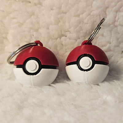 Pokéball Schlüsselanhänger