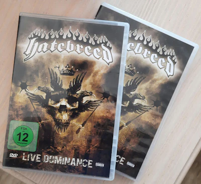 HATEBREED - "LIVE DOMINANCE" DVD