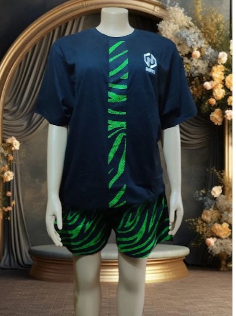 Navi Afrochic Tee & short