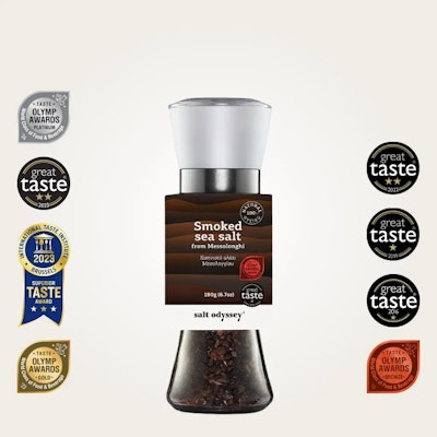 salt odyssey Smoked Sea Salt Mühle 190g