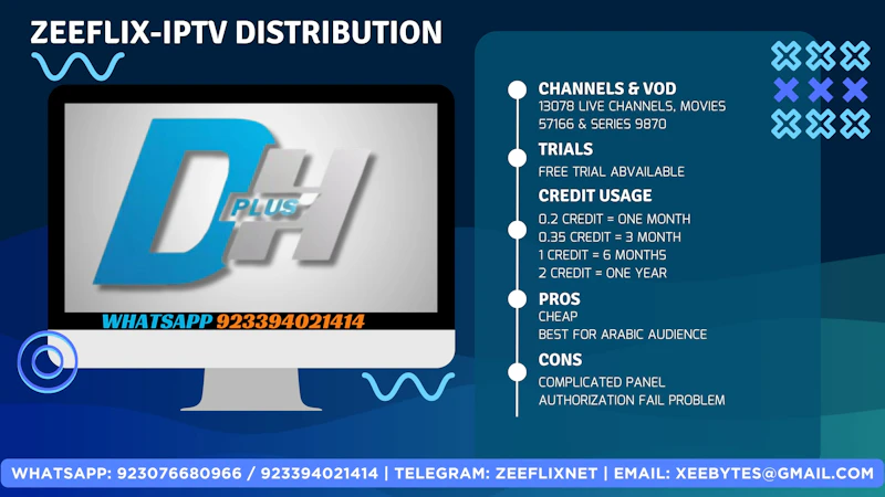 DH PLUS IPTV | DHPLUS IPTV PROVIDER