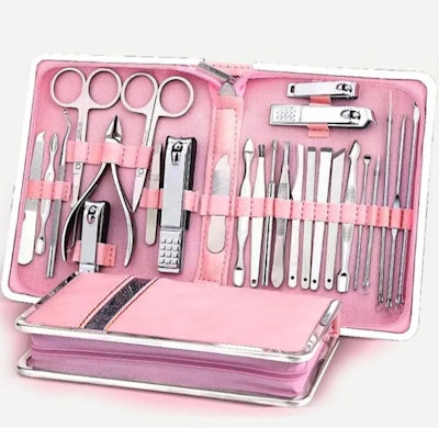 21 pieces Nail clipper/ cutter grooming kit for body care