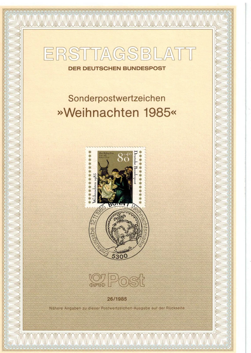 ETB Bund Weihnachten 1985 26/1985