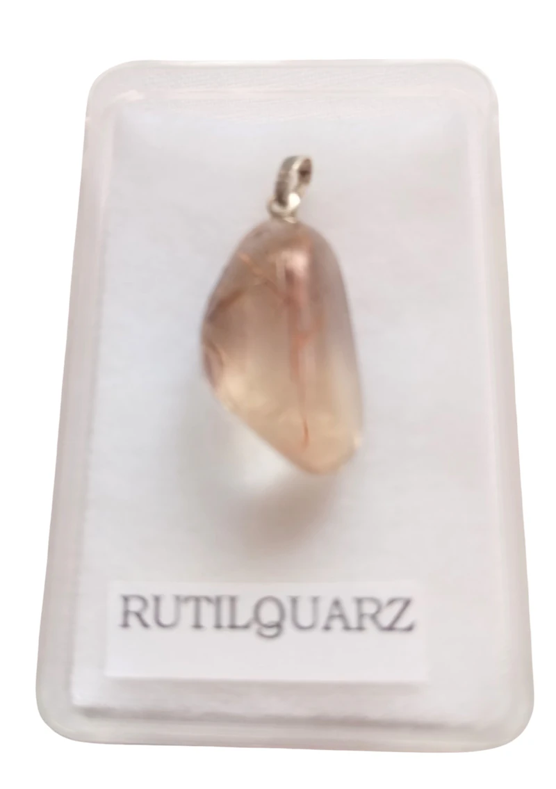 Edelsteinanhänger Rutilquarz