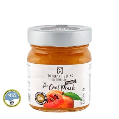To Filema Tis Lelas - Pfirsich Marmelade ohne Zucker 240g