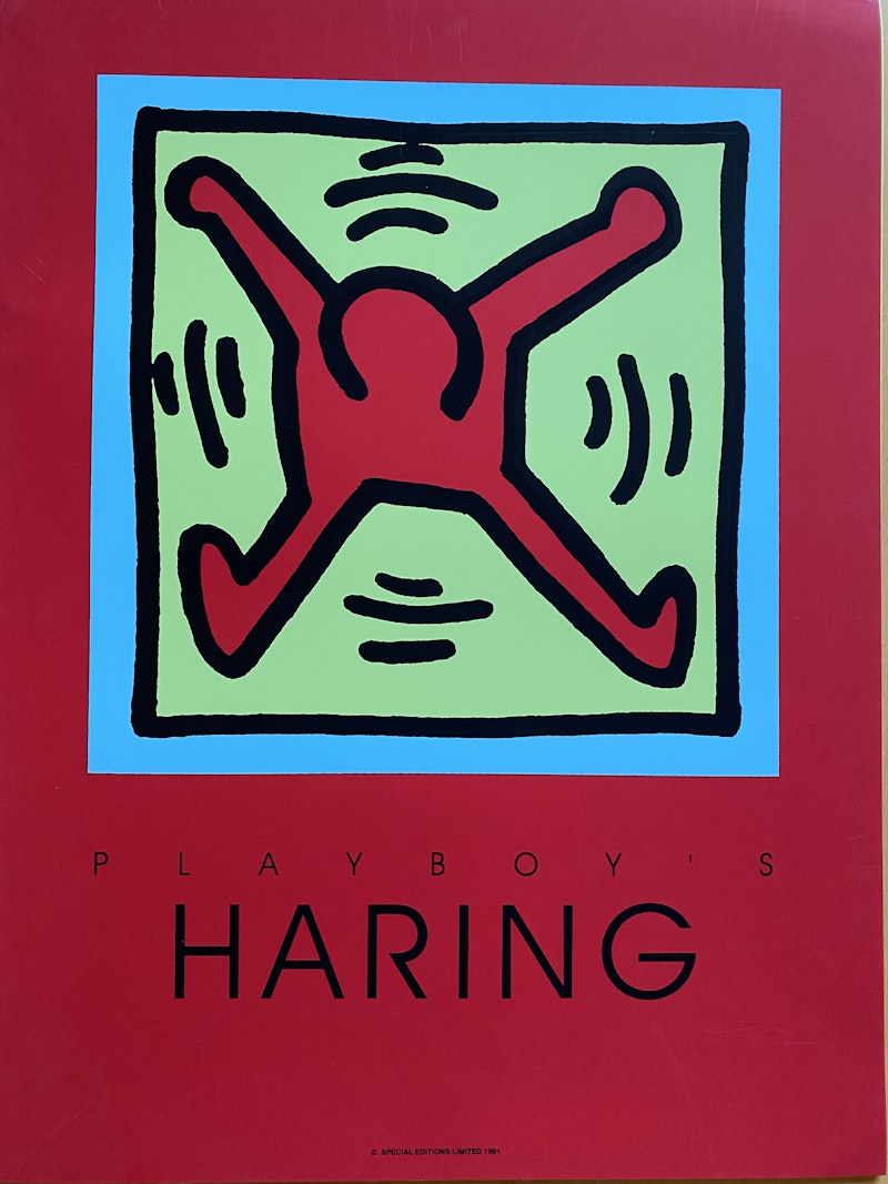 5x Keith Haring "Dancer" Playboy Edition Poster