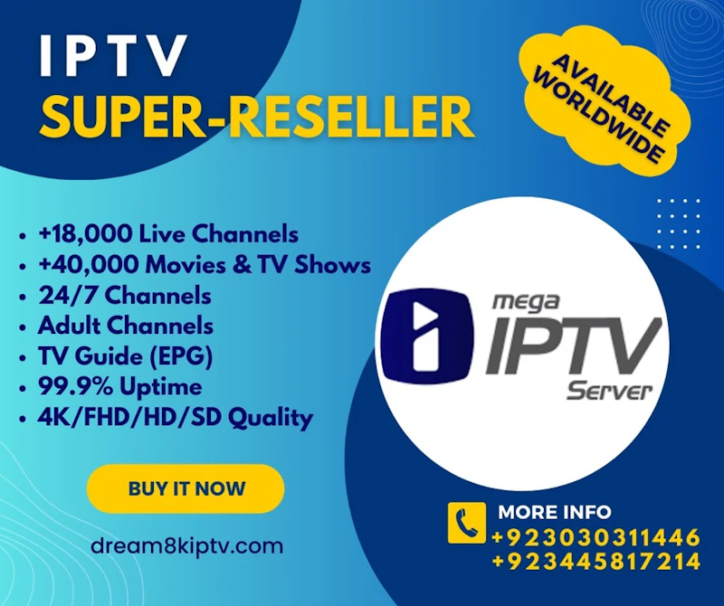 Mega4k IPTV Panel 