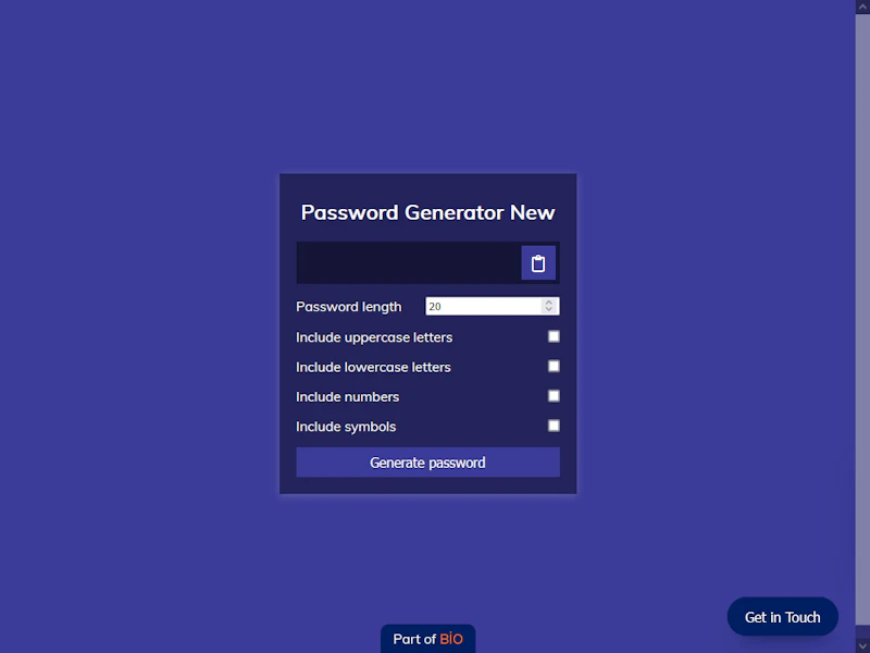 Password Generator New 
