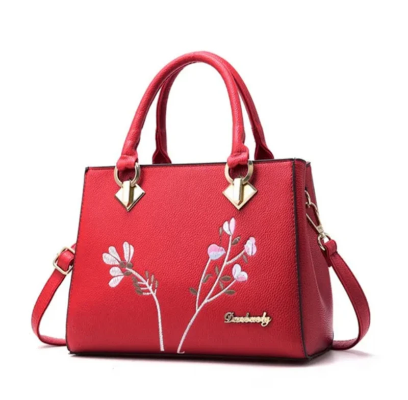 Nice Leather crossbody shoulder tote bag 