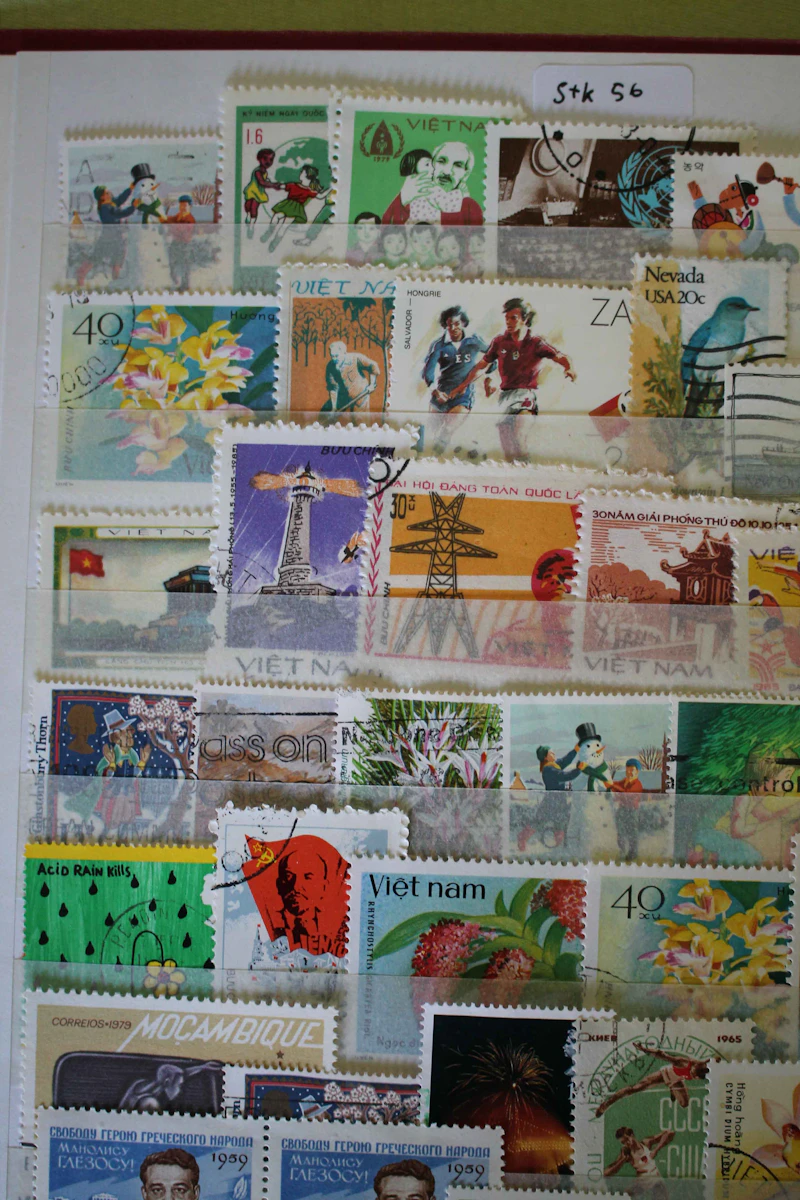 Robbert´s Briefmarken Posten Ausland gestempelt, Skt 56