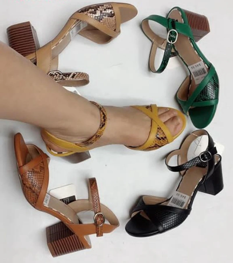 Simple rope design Shoe- Black, Gold, Wine - Size: 37-43