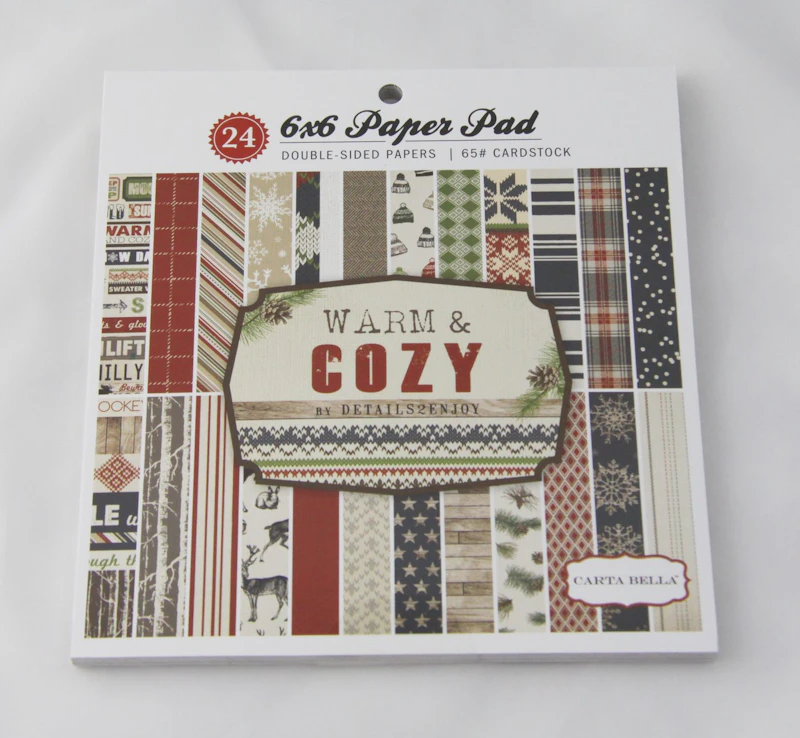 Scrapbook-Block "Warm & Cozy"