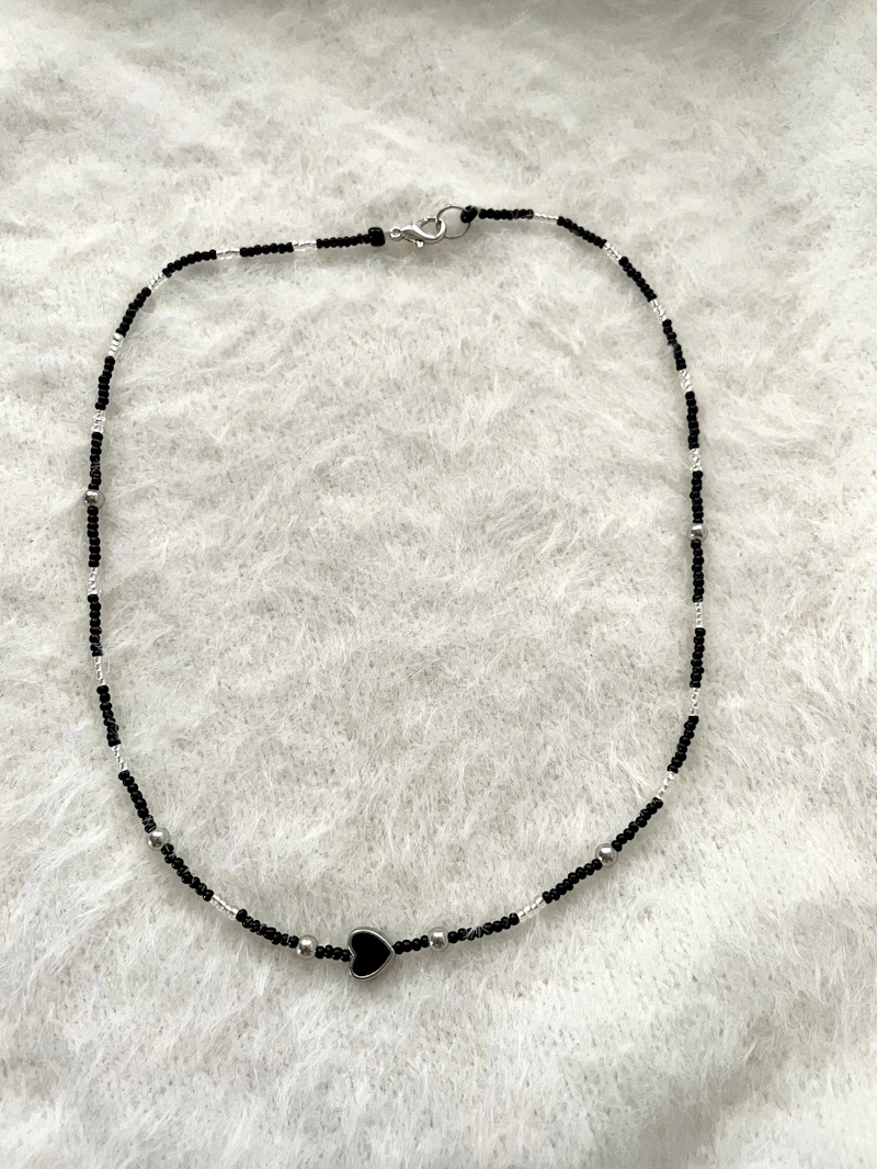 Black Heart Kette