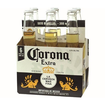 Corona extra 355ml x 6pcs from Mexico (San Mui)