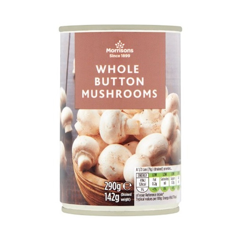 Whole Button Mushrooms (290g)