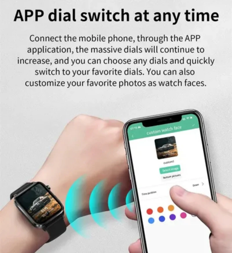 Bluetooth Calling New Blood Sugar Smart Watch Watch Heart rate blood pressure tracker 