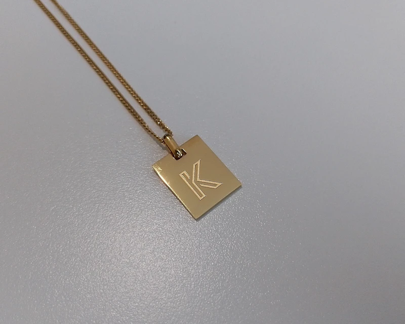 ORO Initial Necklace