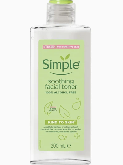 Simple soothing facial toner 200ml