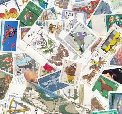 500 Deutschland Zuschlagmarken, postfrisch 