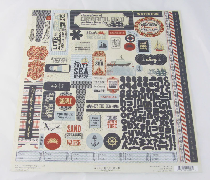 Authentique™ Collection - Kit  "Anchored"