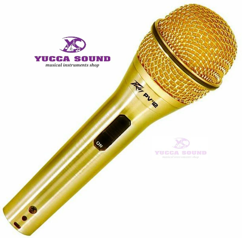 PEAVEY PVI2G GOLD DYNAMIC MICROPHONE