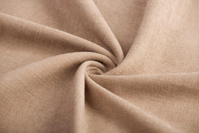 Upholstery fabric - "Chanel", chenille quality, plain in 13 colors, Width -1,40 m.