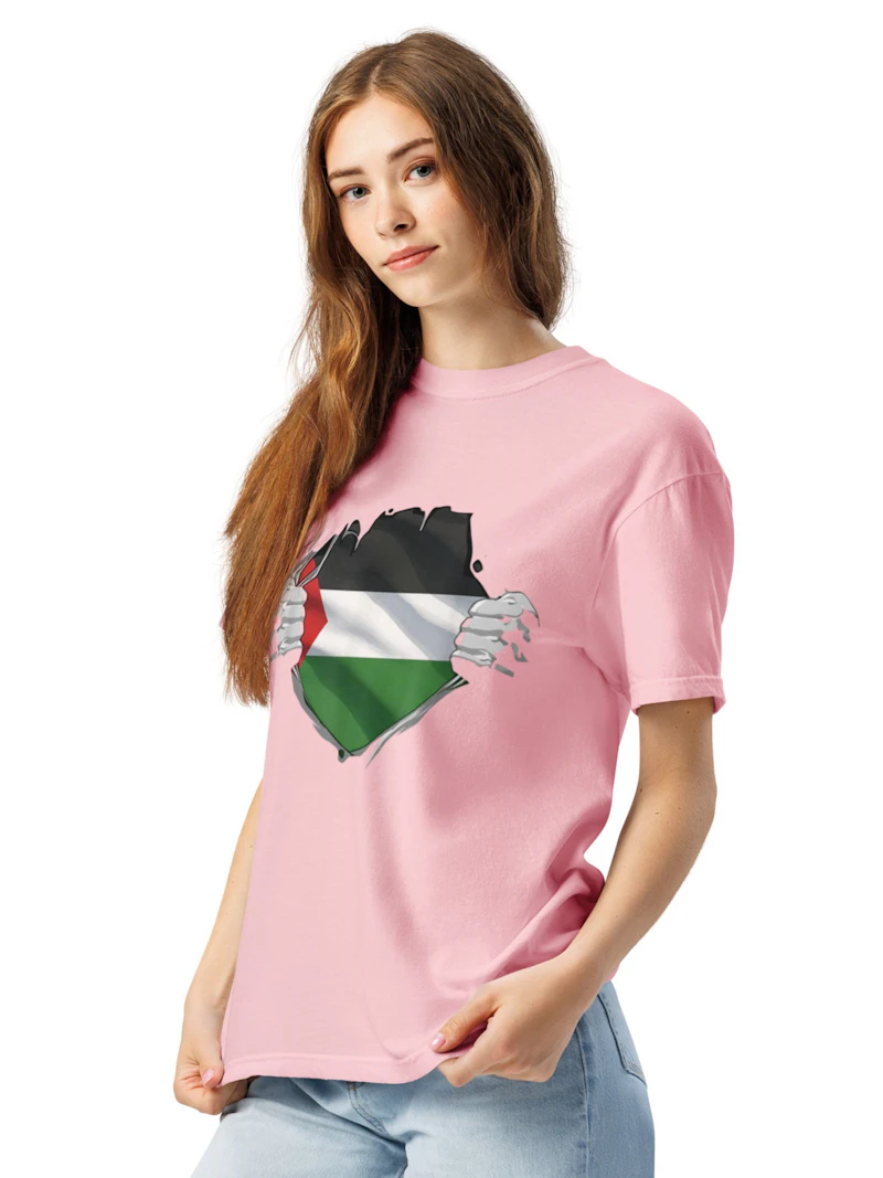 Palestinian flag symbol t-shirt 