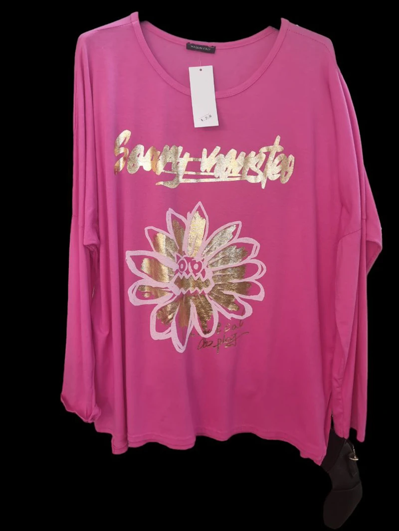 Langarm Shirt in verschiedenen Farben, gr. L/XL