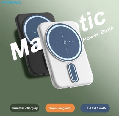  Power bank magnetic for iphone with magnetic base