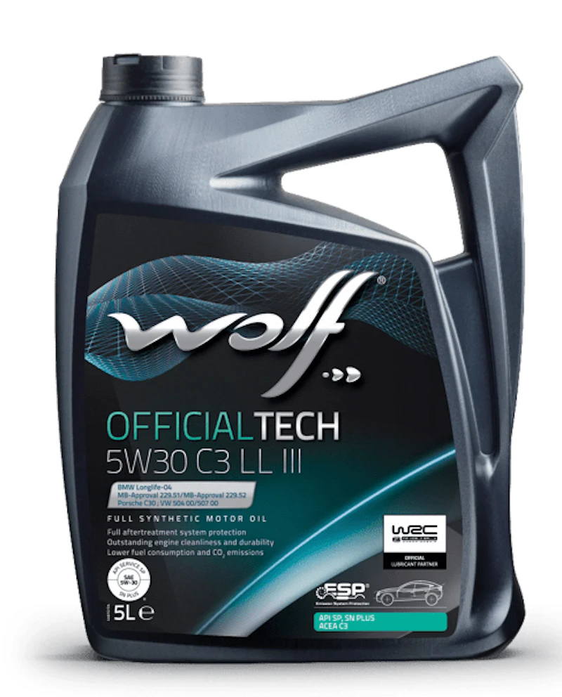 Wolf OFFICIALTECH 5W30 LL III - 5L