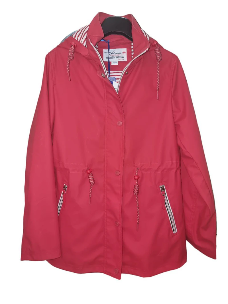 Regenjacke mit abnehmbarer Kapuze, gr.38/40