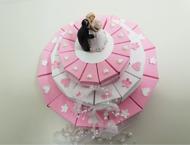 Geldgeschenk "Hochzeitstorte"