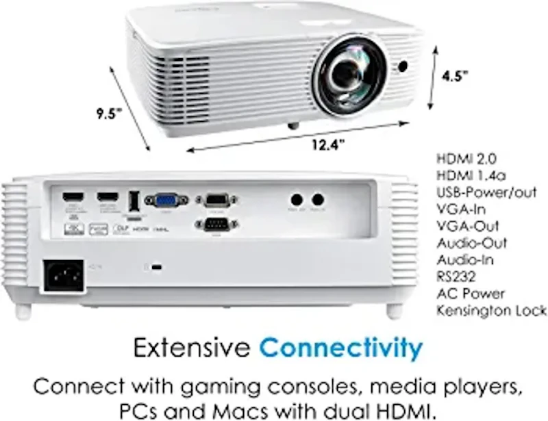 Optoma GT1080HDR Short Throw Projector