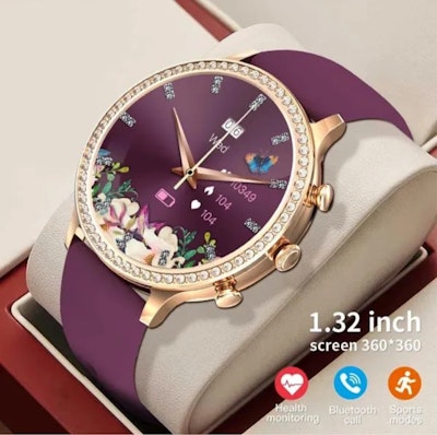 AMOLED smart watch bracelet for women
