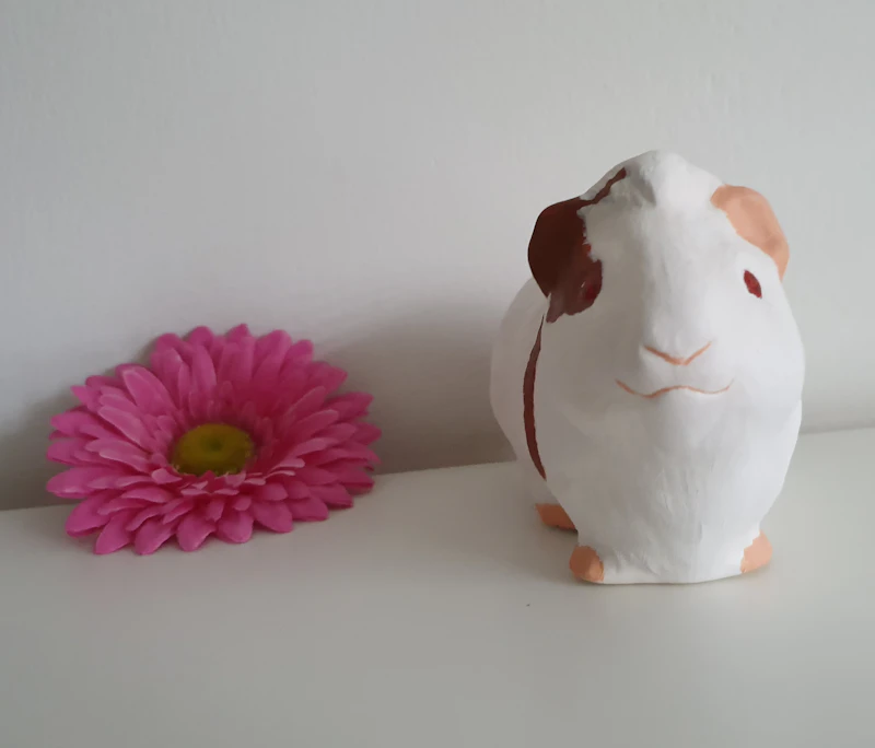 Keramikmeerschweinchen groß 