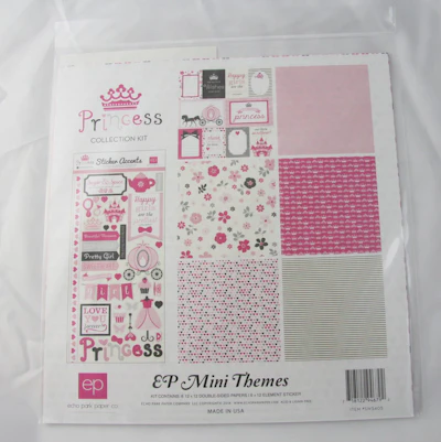 Mini Scrapbook-Set "Princess"