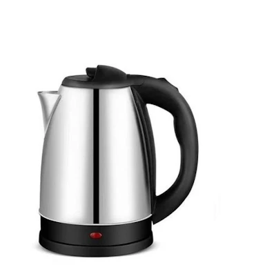 2L Simple And Stylish Electric Kettle - Black & Silver