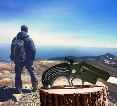 Pistolet de détresse Lance Fusée O&N (US) Compatible 12/50 Gomme cogne 