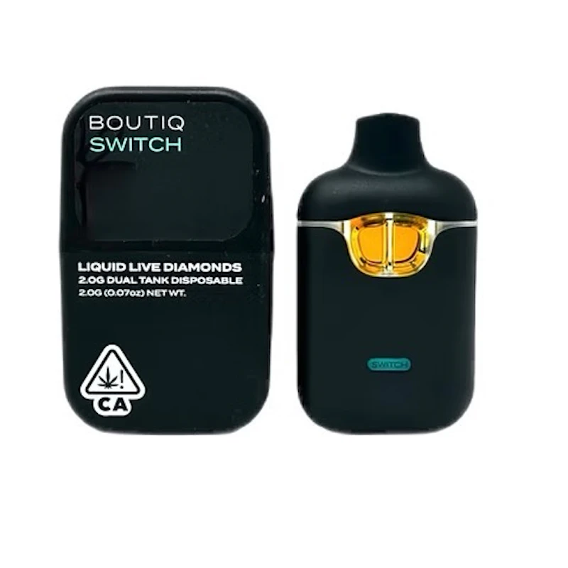 BOUTIQ Liquid Live Diamonds Switch V4 Disposable - Lime Haze / Pink Z - 2g