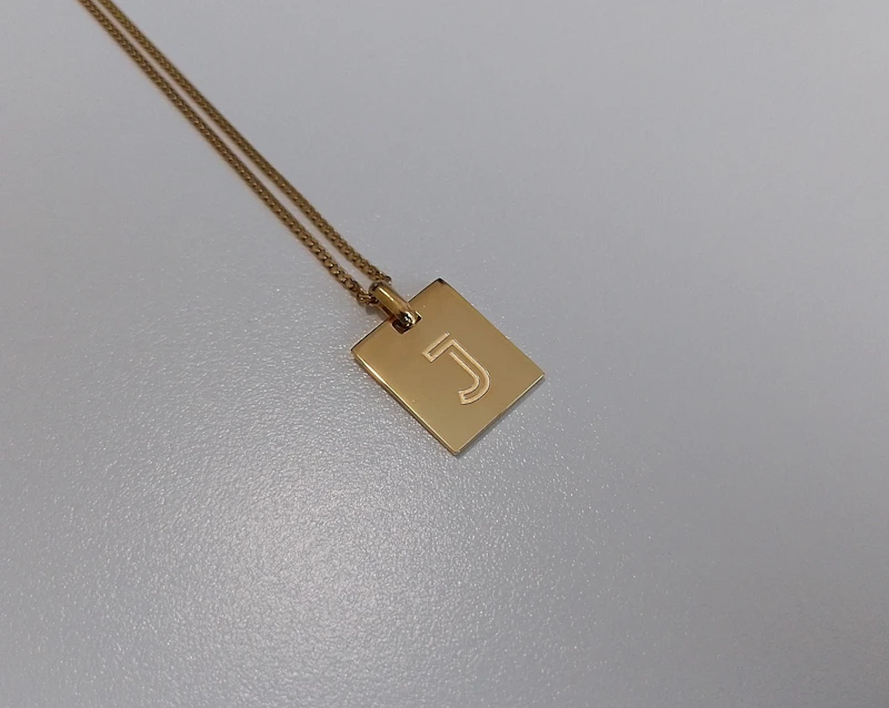ORO Initial Necklace