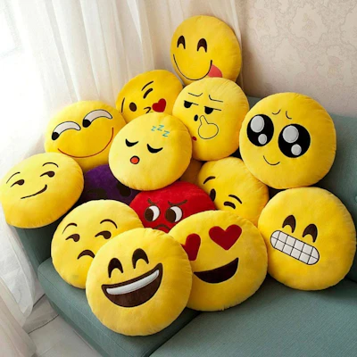 Emoji pillow