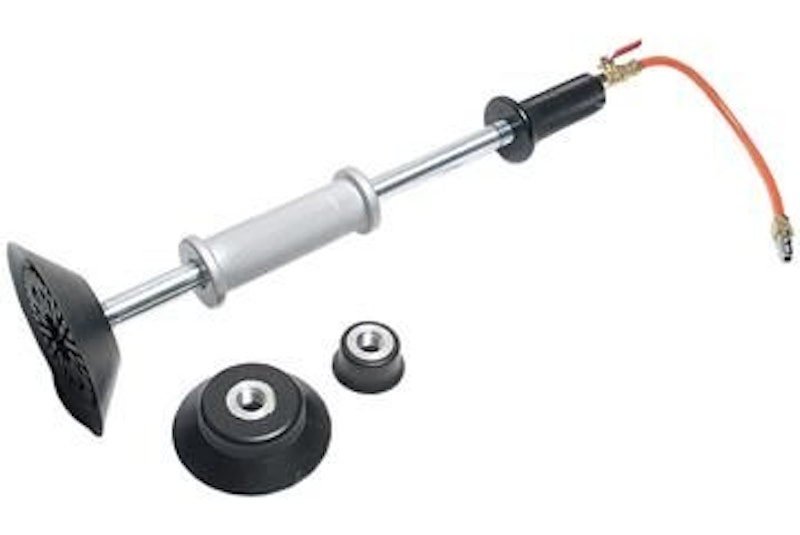 Compressed air dent removal tool set